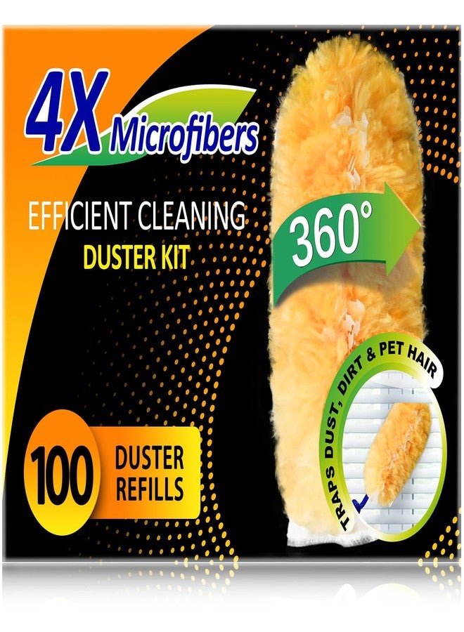 LANARP Multi Surface Duster Refills, 360-Degree Heavy Duty, 100 Count, Compatible with Swiffer Dusters - Image 1